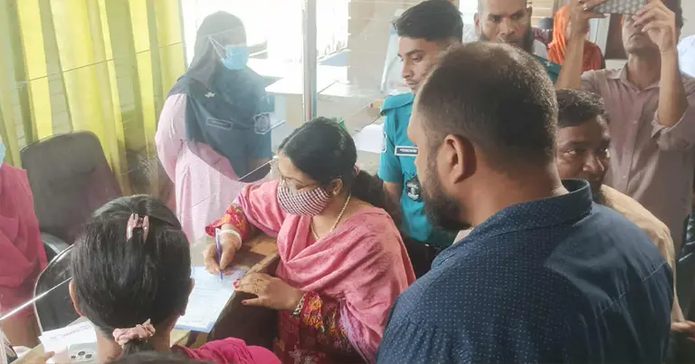 বরিশালের ডায়াগনস্টিক সেন্টারে জরিমানা